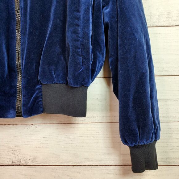Rifat Ozbek Rare Runway Vintage 90s Y2K Velvet Bomber Boho Jacket Italy 42 US 8 - Picture 4 of 12